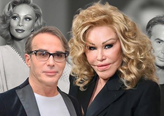 Jocelyn Wildenstein w eleganckiej kreacji na luksusowym wydarzeniu towarzyskim w Paryżu, prezentująca swój charakterystyczny styl.